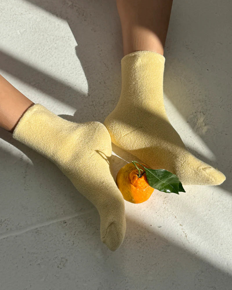 Le Bon Shoppe Cloud Socks - Lemon Water