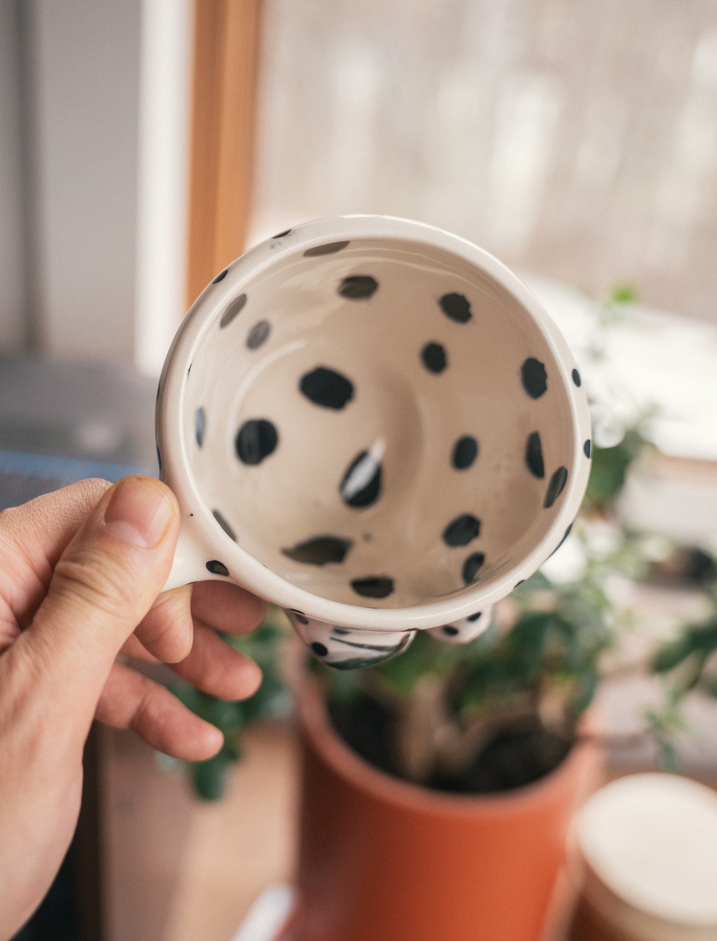 Cara De Planta - Polka Dotted Cups