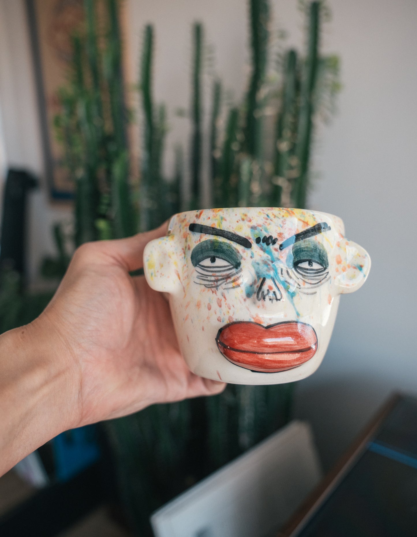 Cara De Planta - Colour Splatter Cups