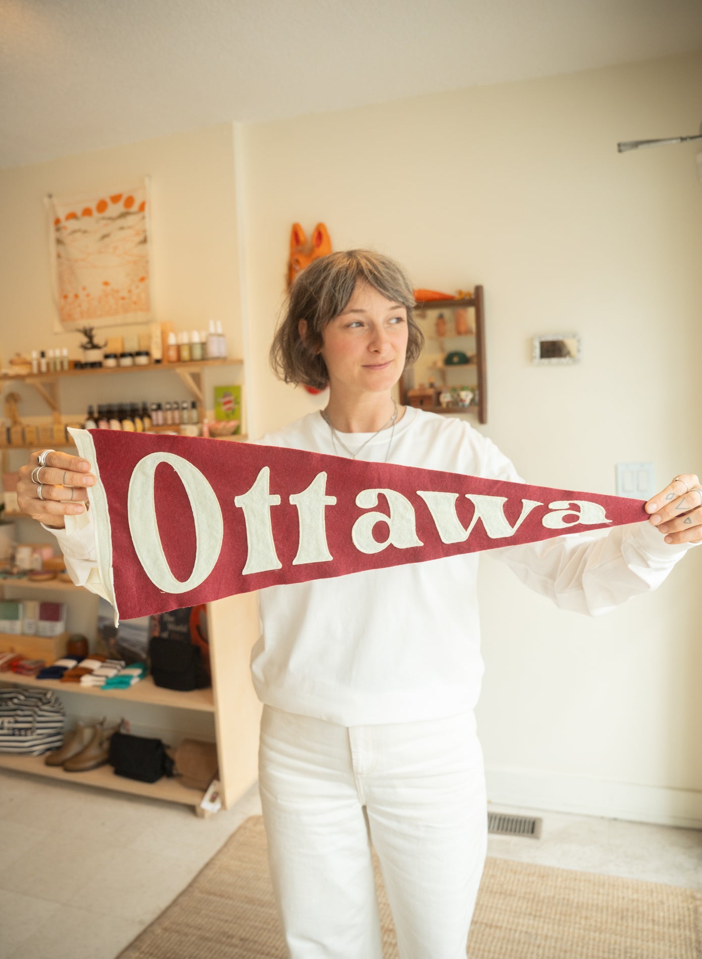 Handsewn Ottawa Pennant!