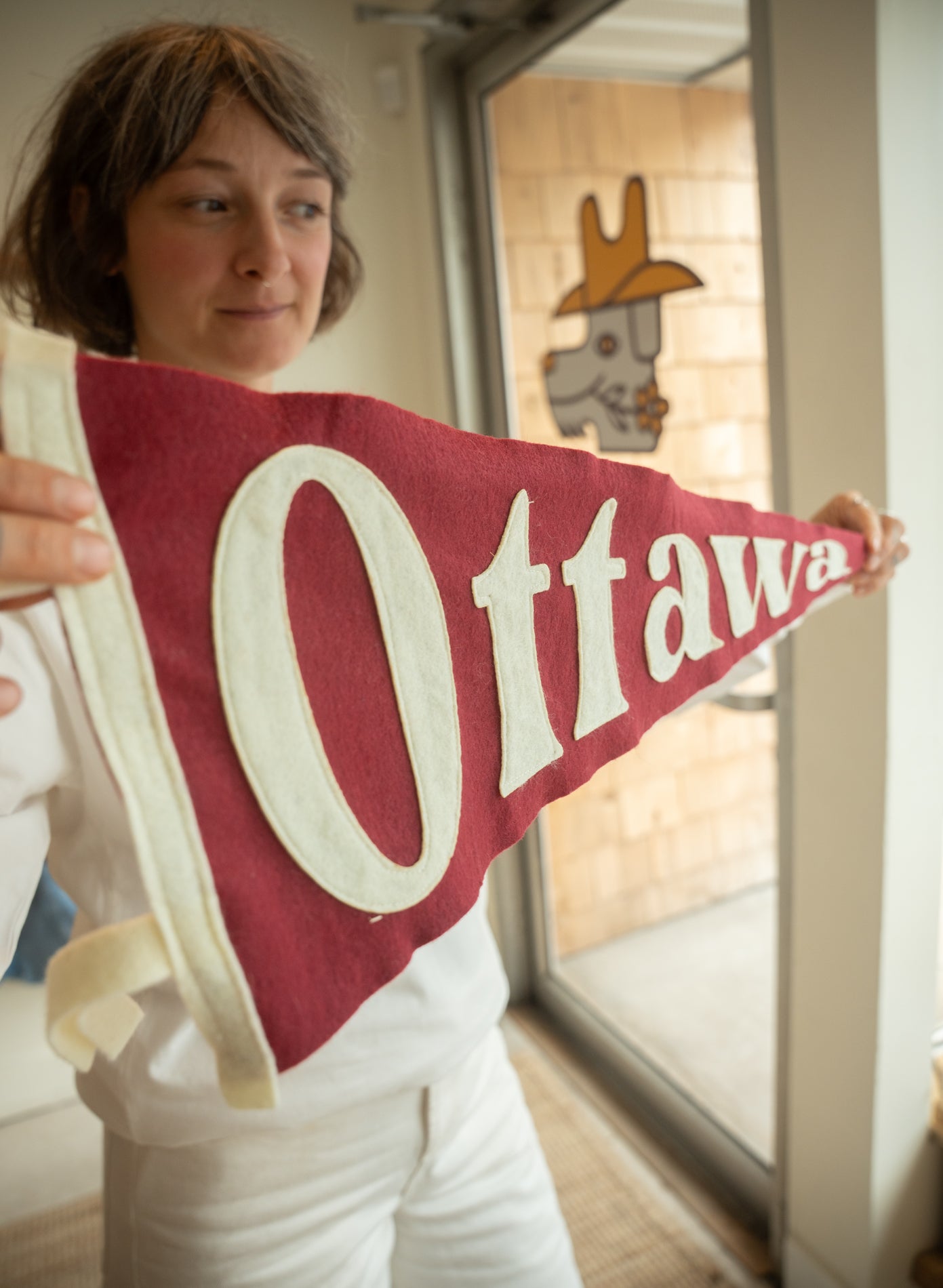 Handsewn Ottawa Pennant!