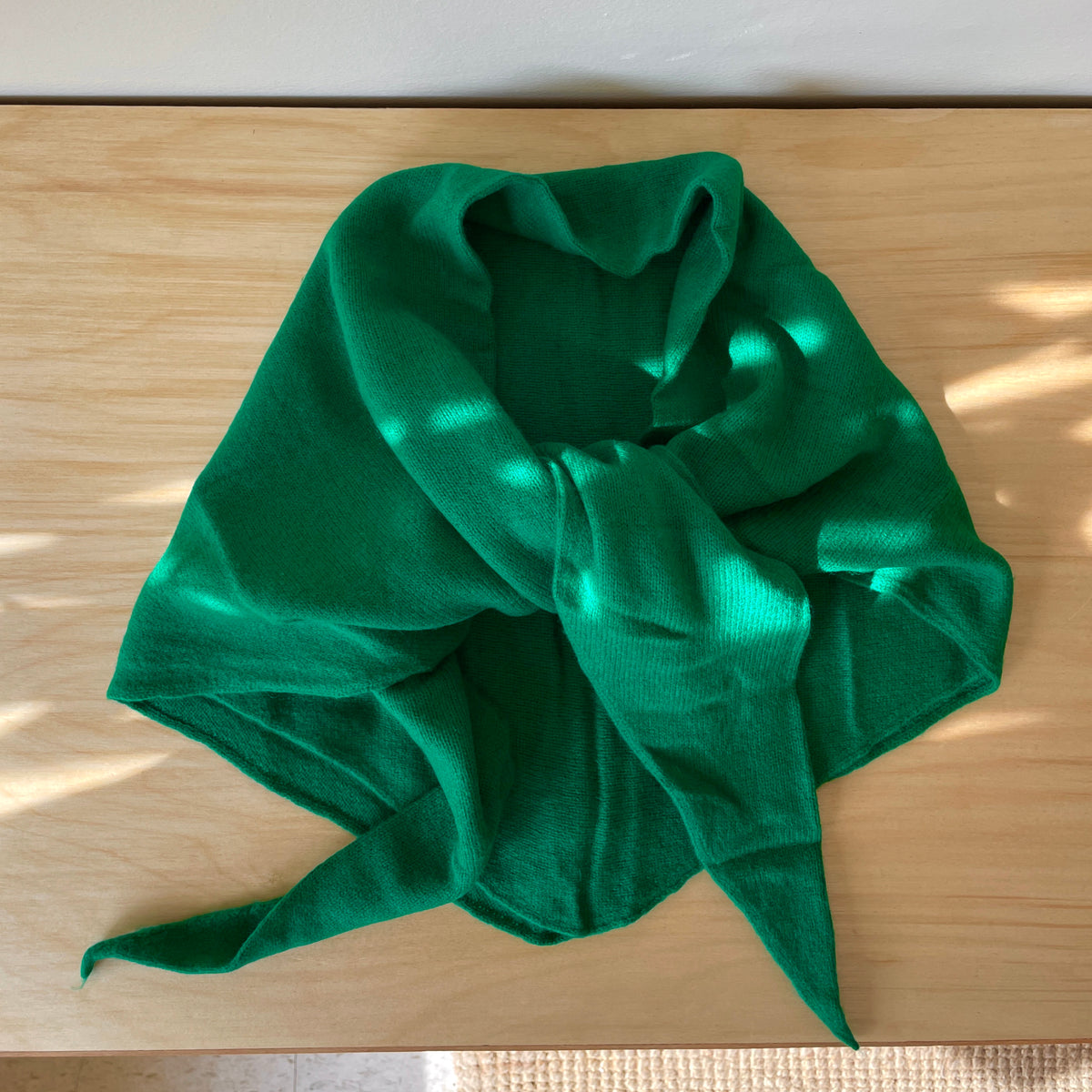 Le Bon Shoppe Cashmere Shawl - Kelly Green