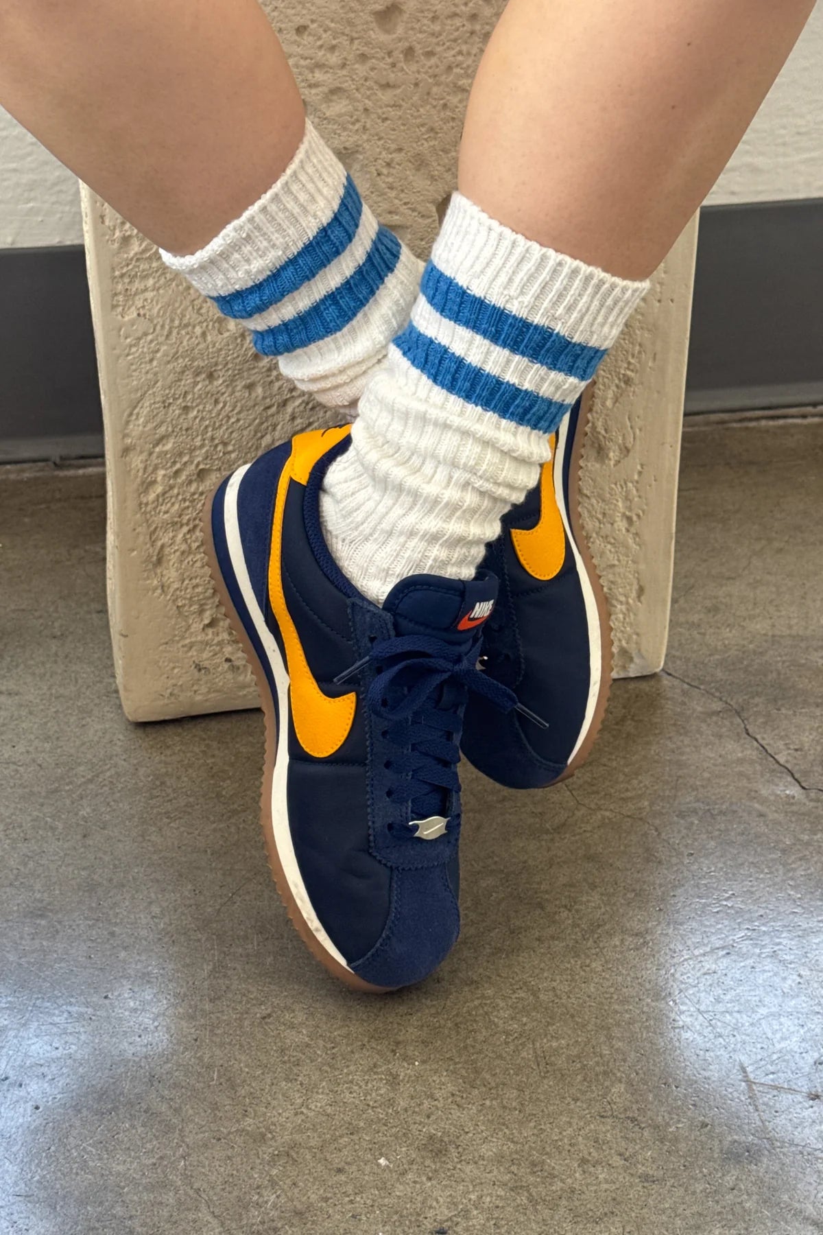 Le Bon Shoppe Cottage Socks - White Varsity