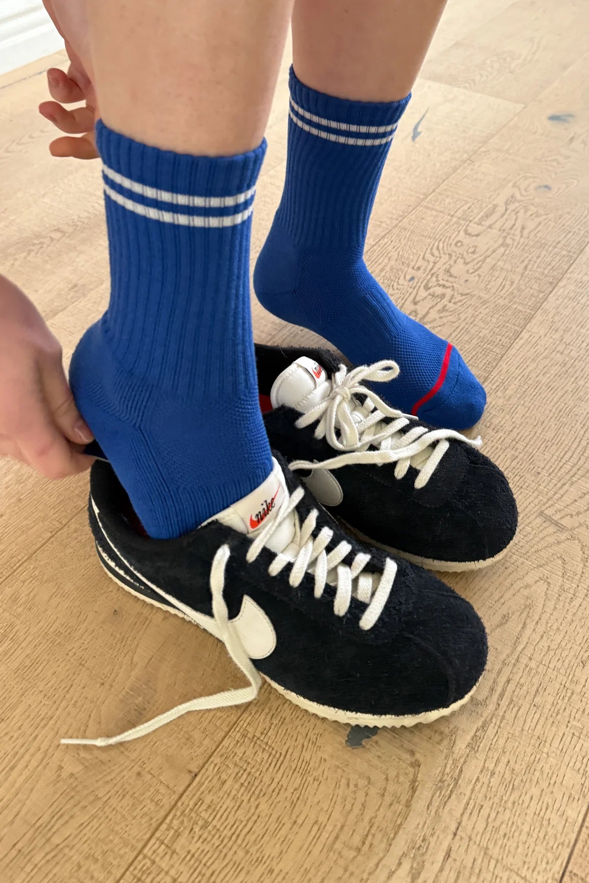 Le Bon Shoppe Boyfriend Sock - Cobalt