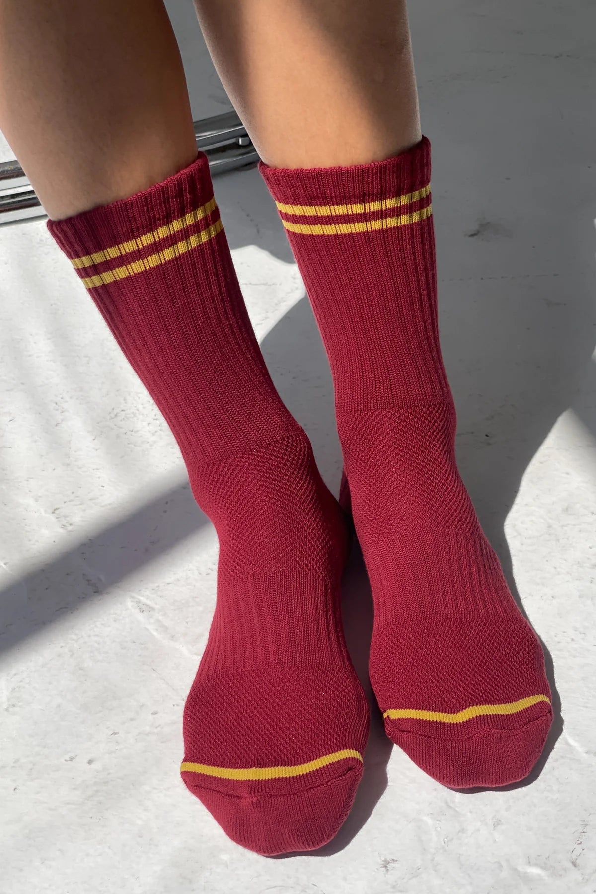 Le Bon Shoppe Boyfriend Sock - Cardinal