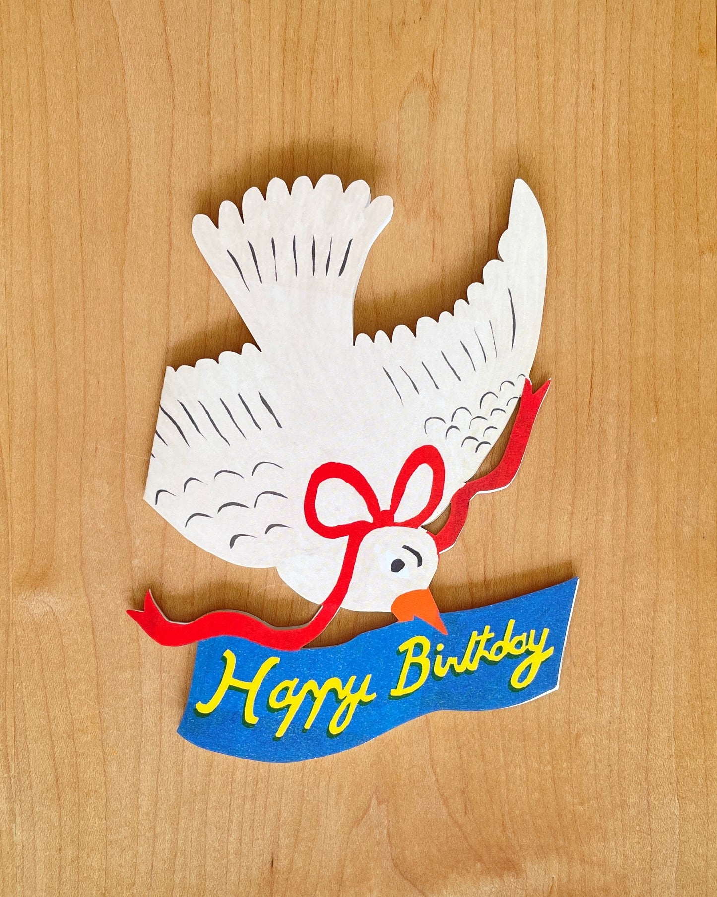 Isatopia - Happy Birthday Bird Card