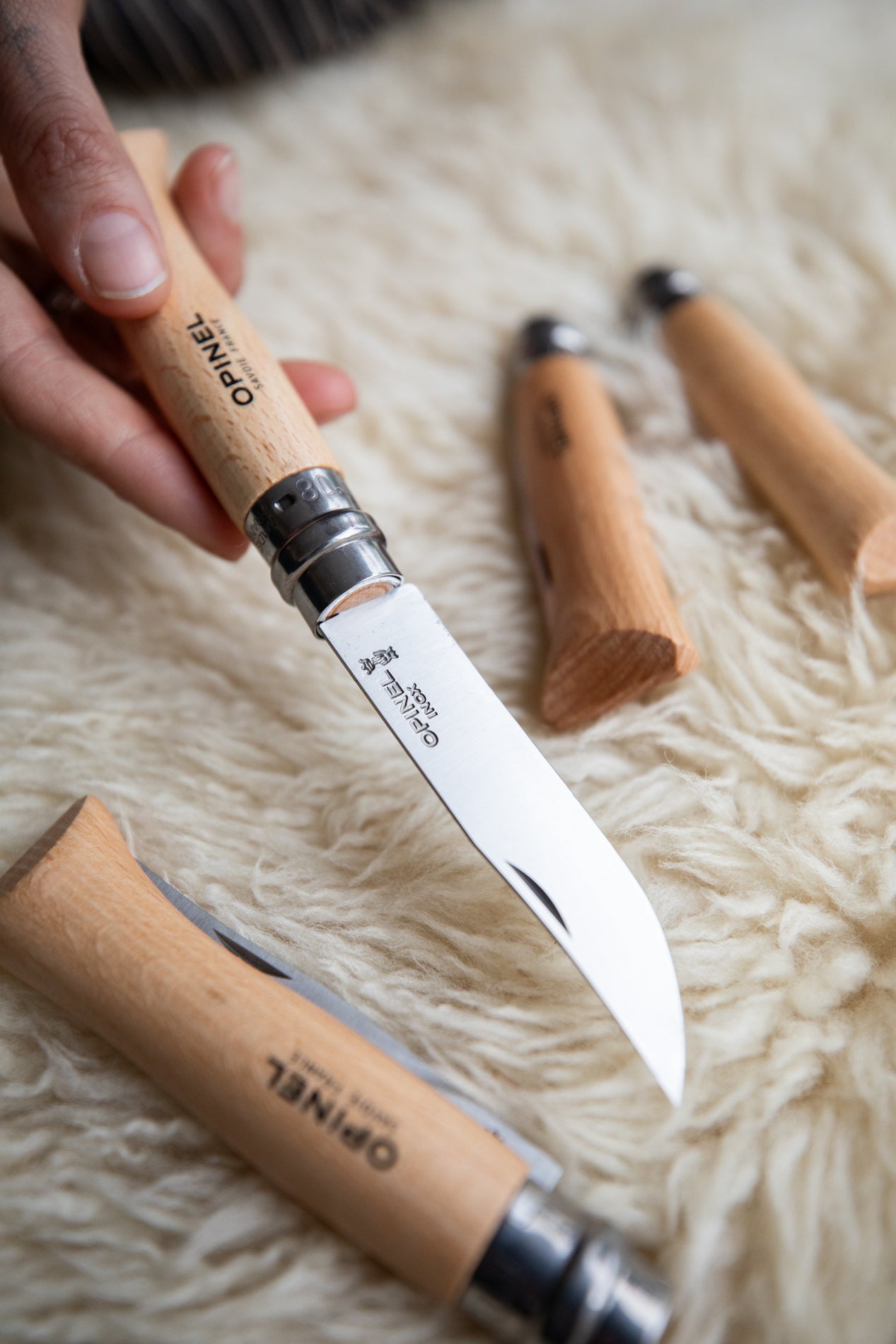 Opinel No. 8 Stainless Steel knife