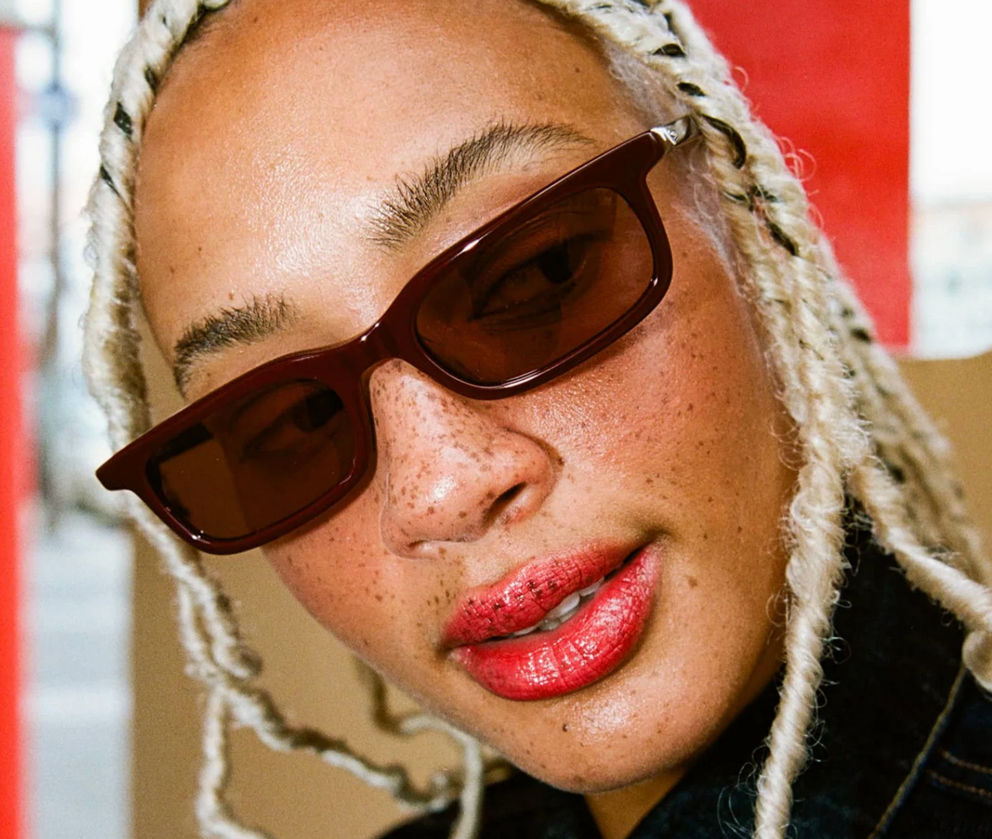 Crap Eyewear - The Idle Daze - Mahogany Bio / Mauve