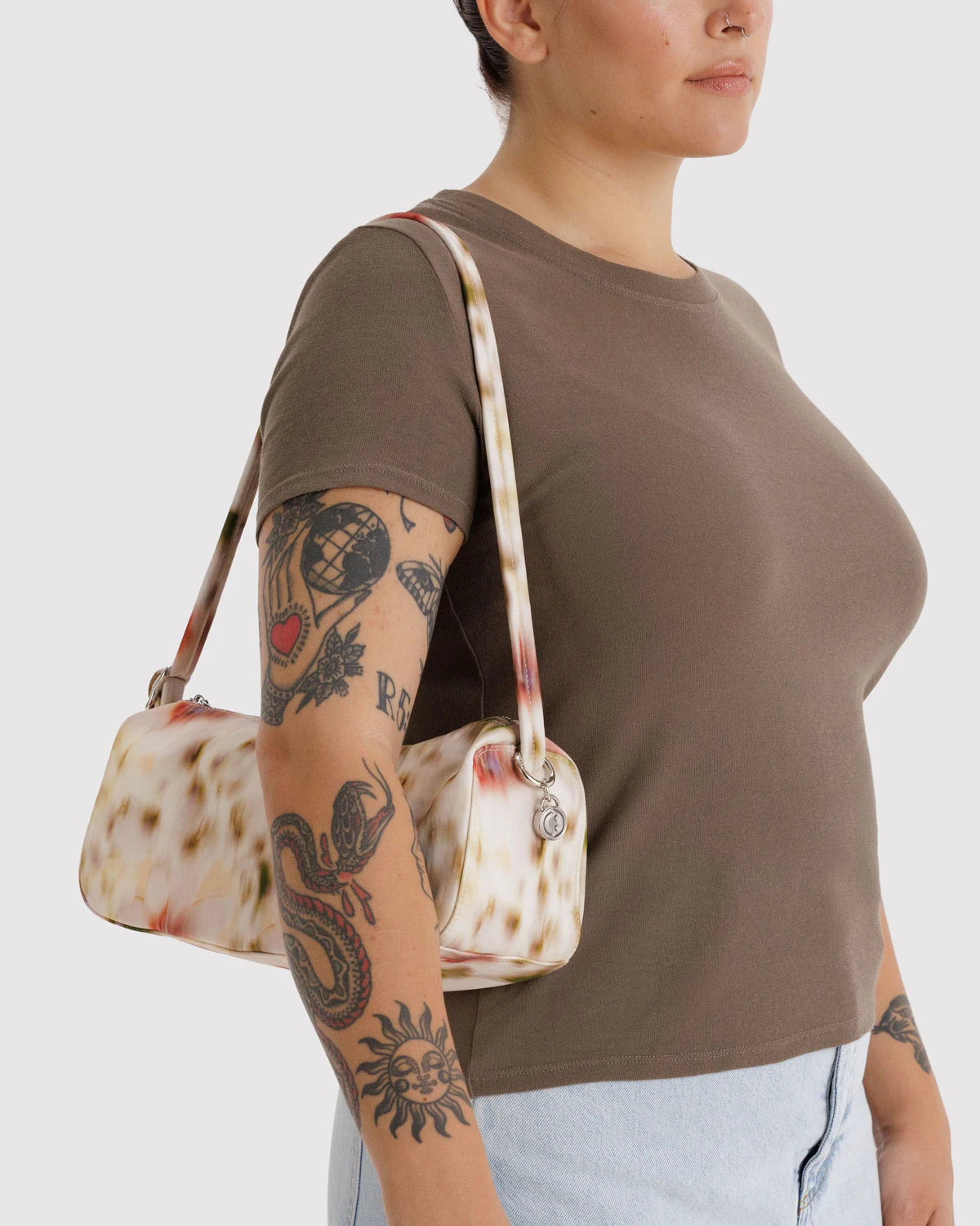 Baggu Nylon Loaf Bag - Abstract Floral