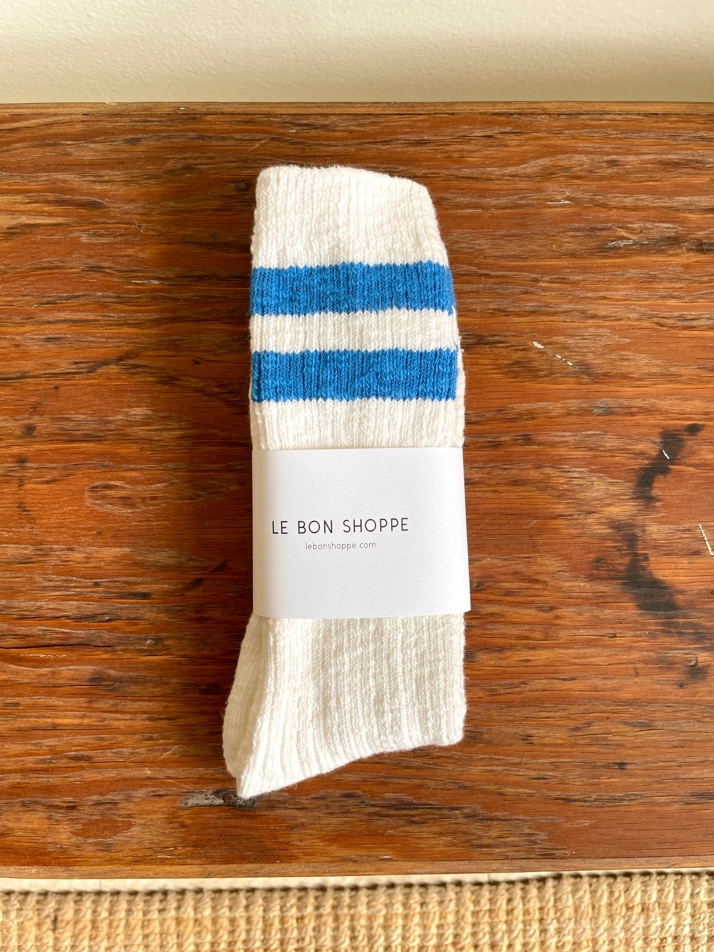 Le Bon Shoppe Cottage Socks - White Varsity