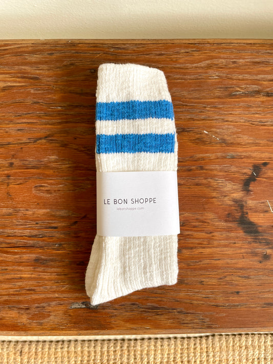 Le Bon Shoppe Cottage Socks - White Varsity