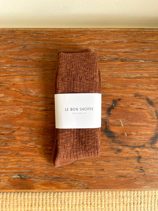 Le Bon Shoppe Cottage Socks - Bear