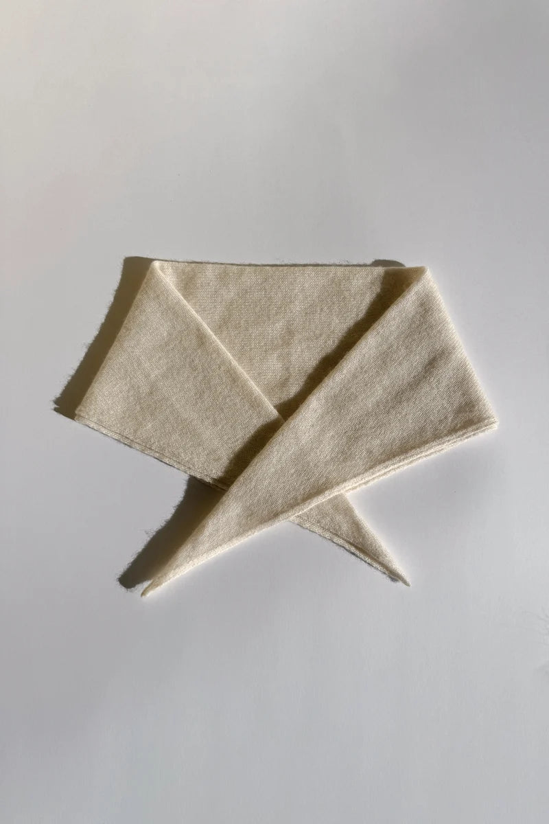 Le Bon Shoppe Cashmere Bandana - Oatmeal