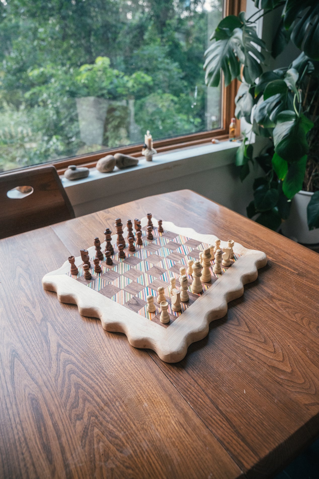 Szeto Wavy Edged Chessboard
