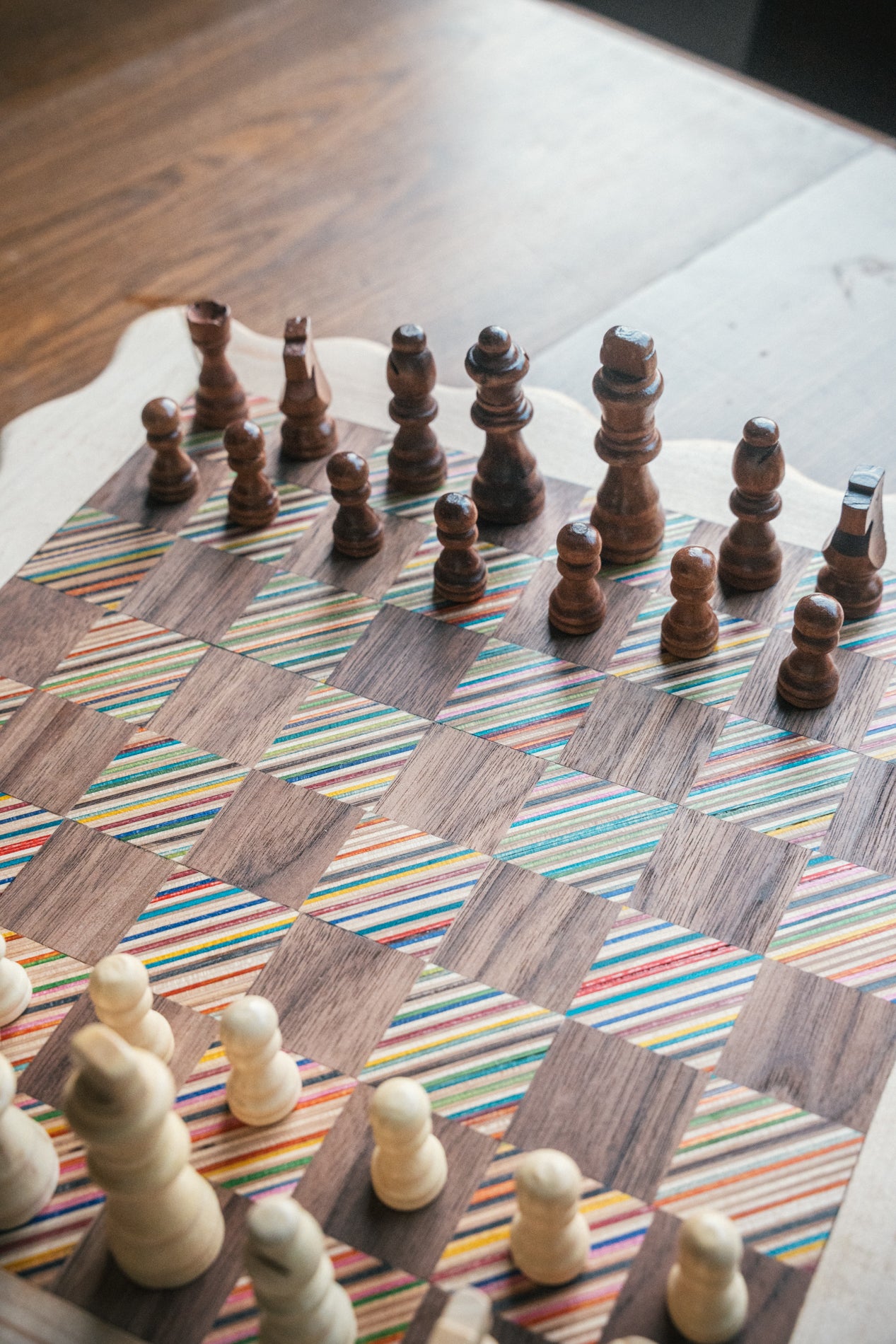 Szeto Wavy Edged Chessboard