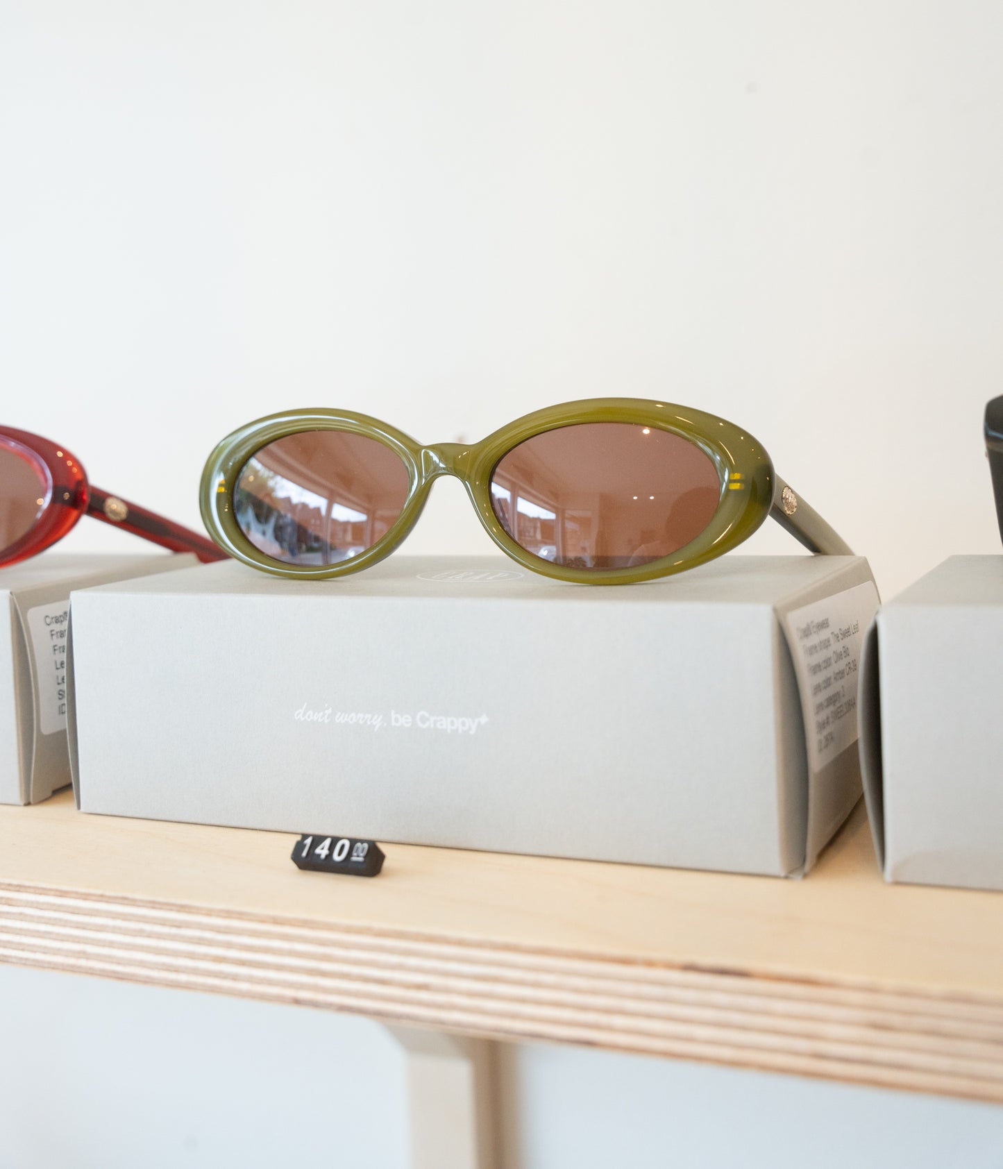 Crap Eyewear - Sweet Leaf - Olive Bio