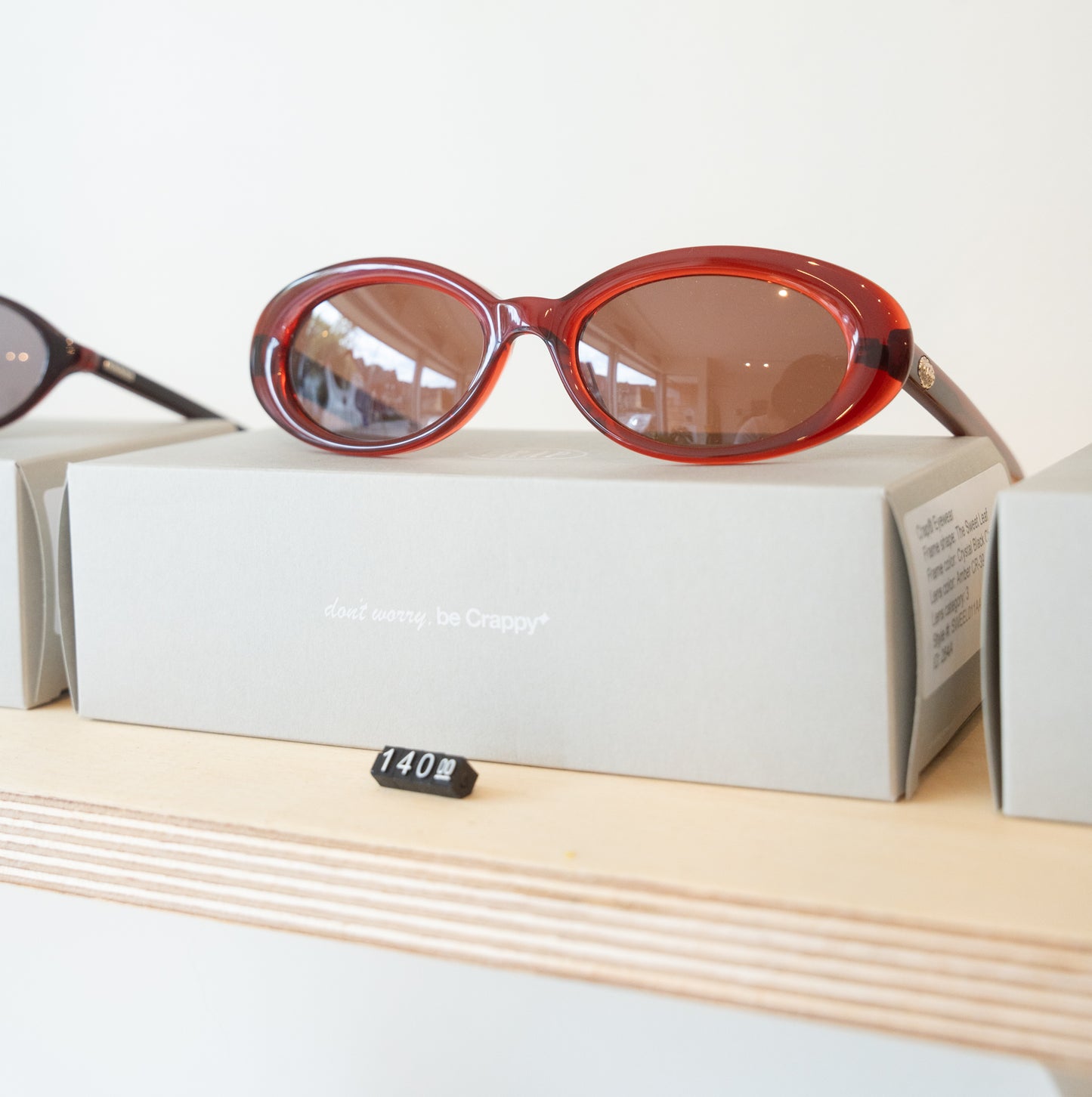 Crap Eyewear - Sweet Leaf - Crystal Black Cherry Bio / Amber