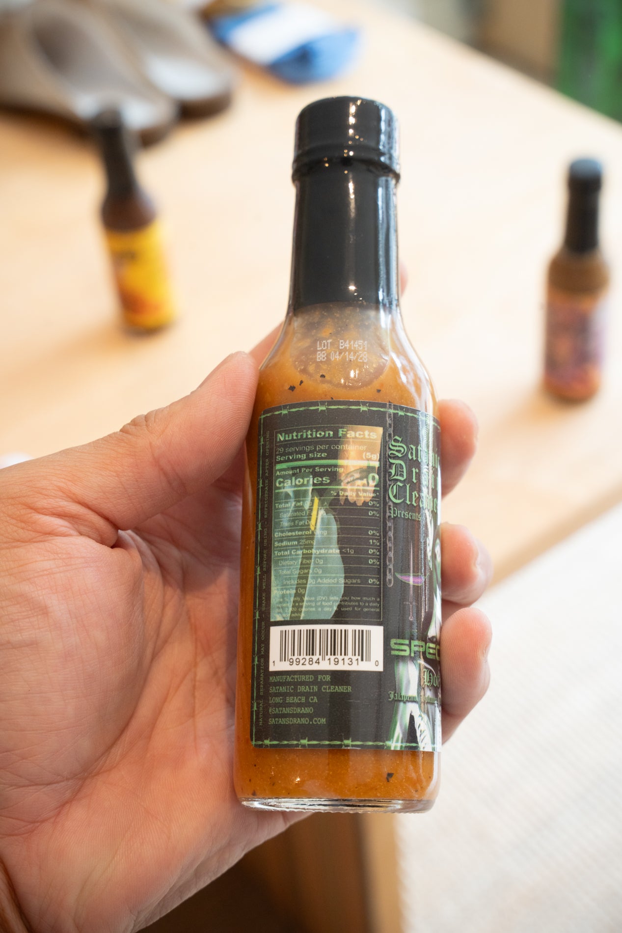Satan's Drano - Specimen 7 Hot Sauce