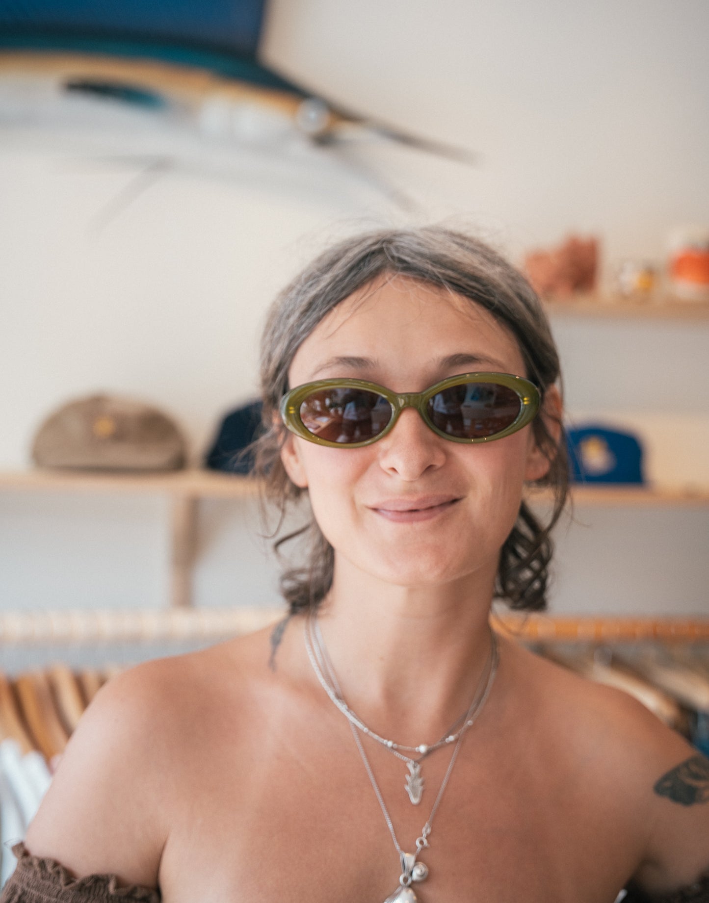 Crap Eyewear - Sweet Leaf - Olive Bio