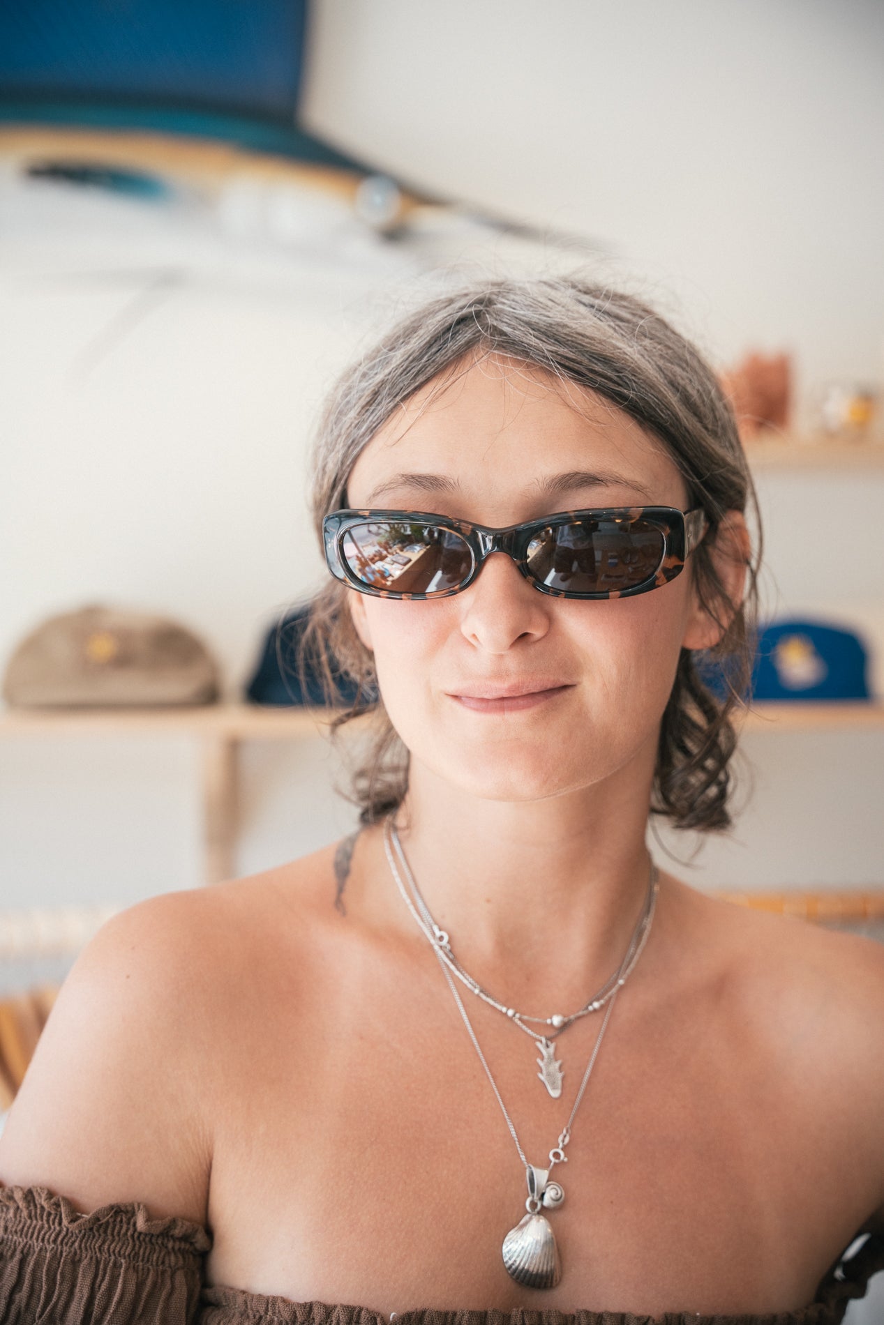 Crap Eyewear - The Void Pixie - Desert Tortoise Bio / Polarized Bronze