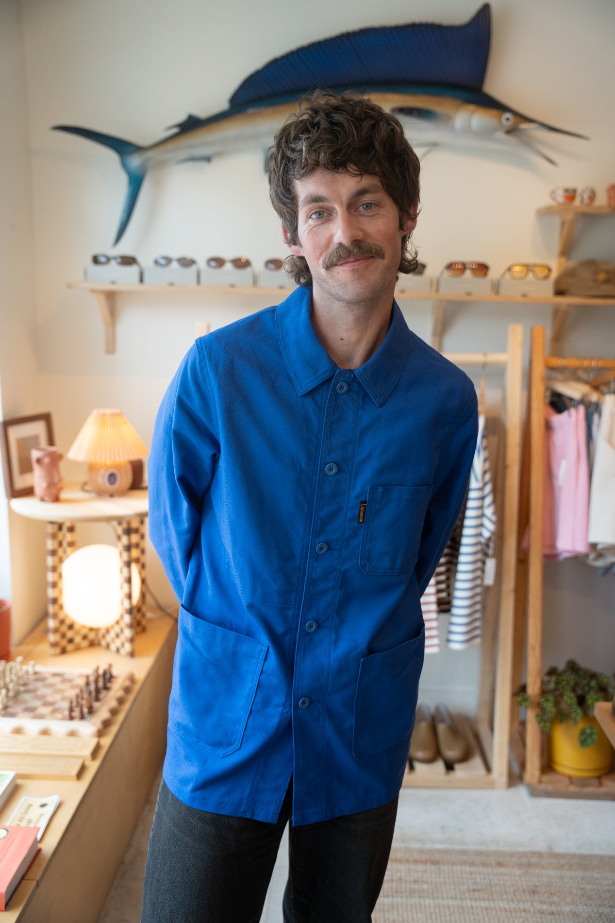 Le Laboureur - Blue Bugatti - French Chore Coat
