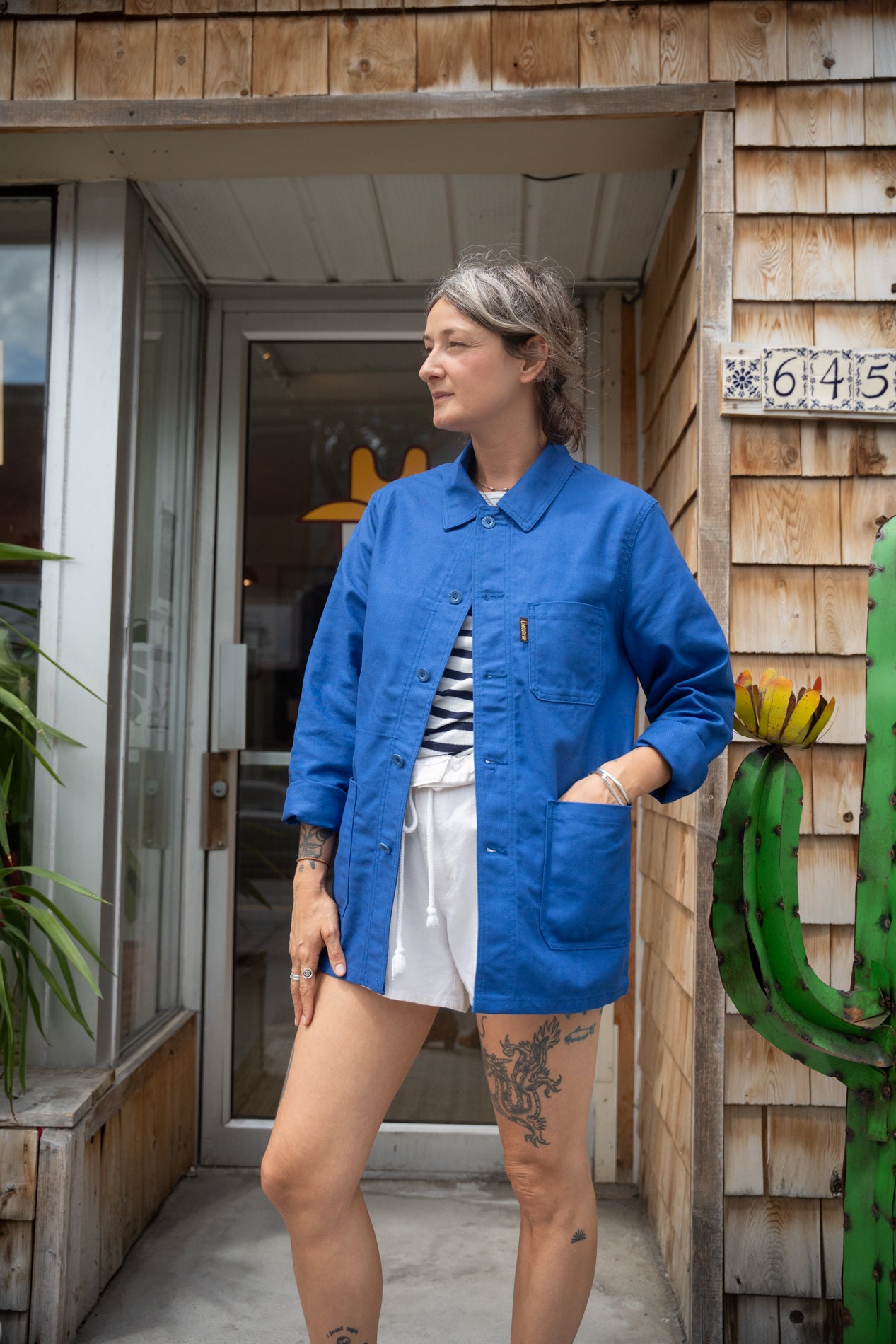 Le Laboureur - Blue Bugatti - French Chore Coat
