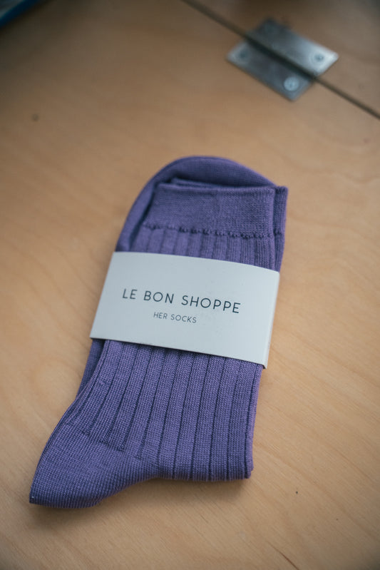 Le Bon Shoppe Her Sock - Violet