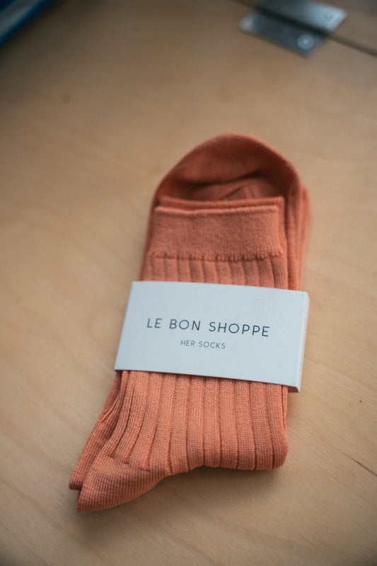 Le Bon Shoppe Her Sock - Tangerine