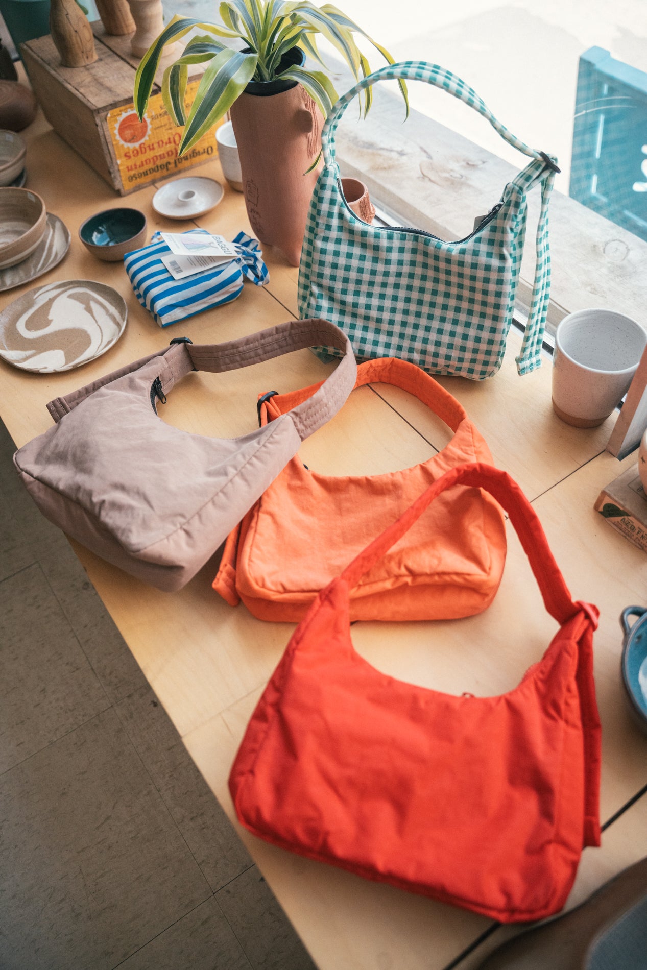 Baggu Mini Nylon Shoulder Bag
