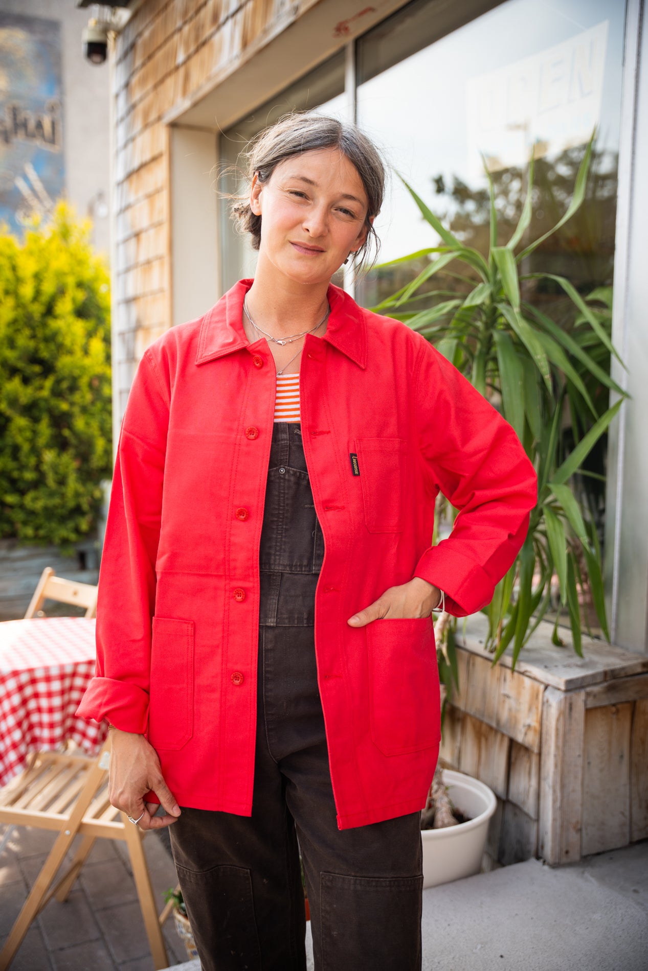 Le Laboureur - Red - French Chore Coat