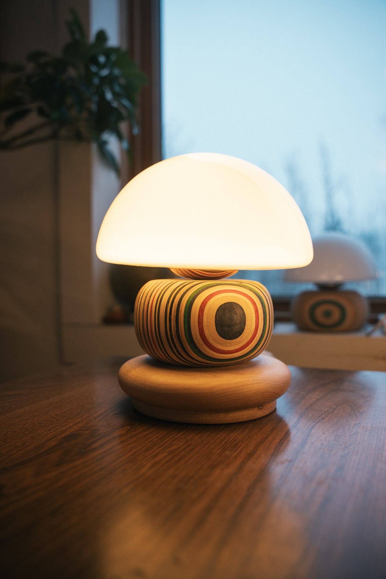 Made-to-Order: Recycled Skateboards Lamp