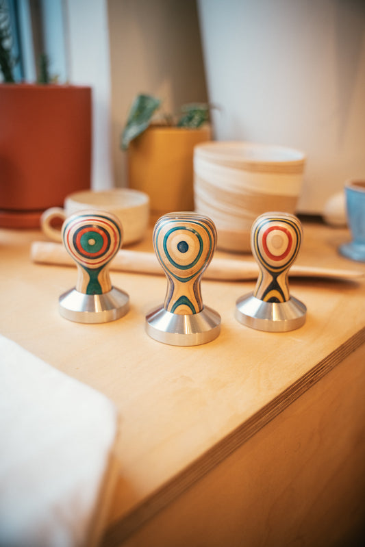 Recycled Skateboards Espresso Tampers