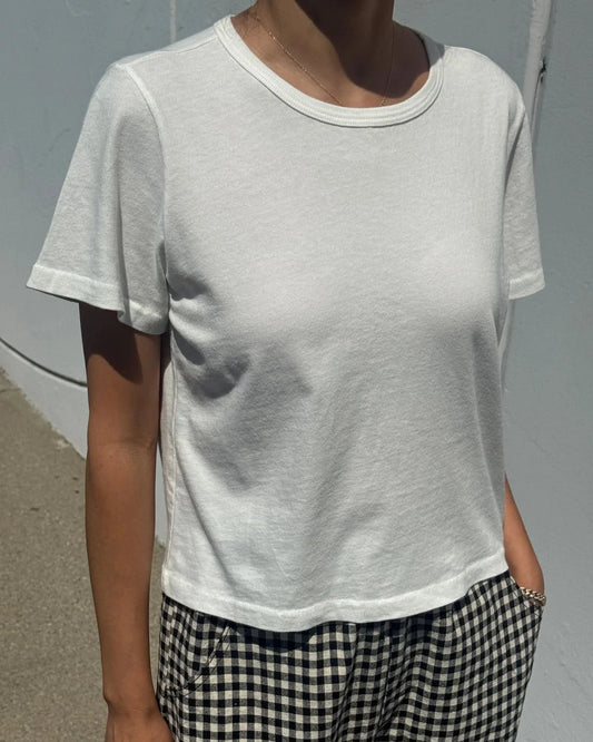Le Bon Shoppe Little Boy Tee - Vintage White