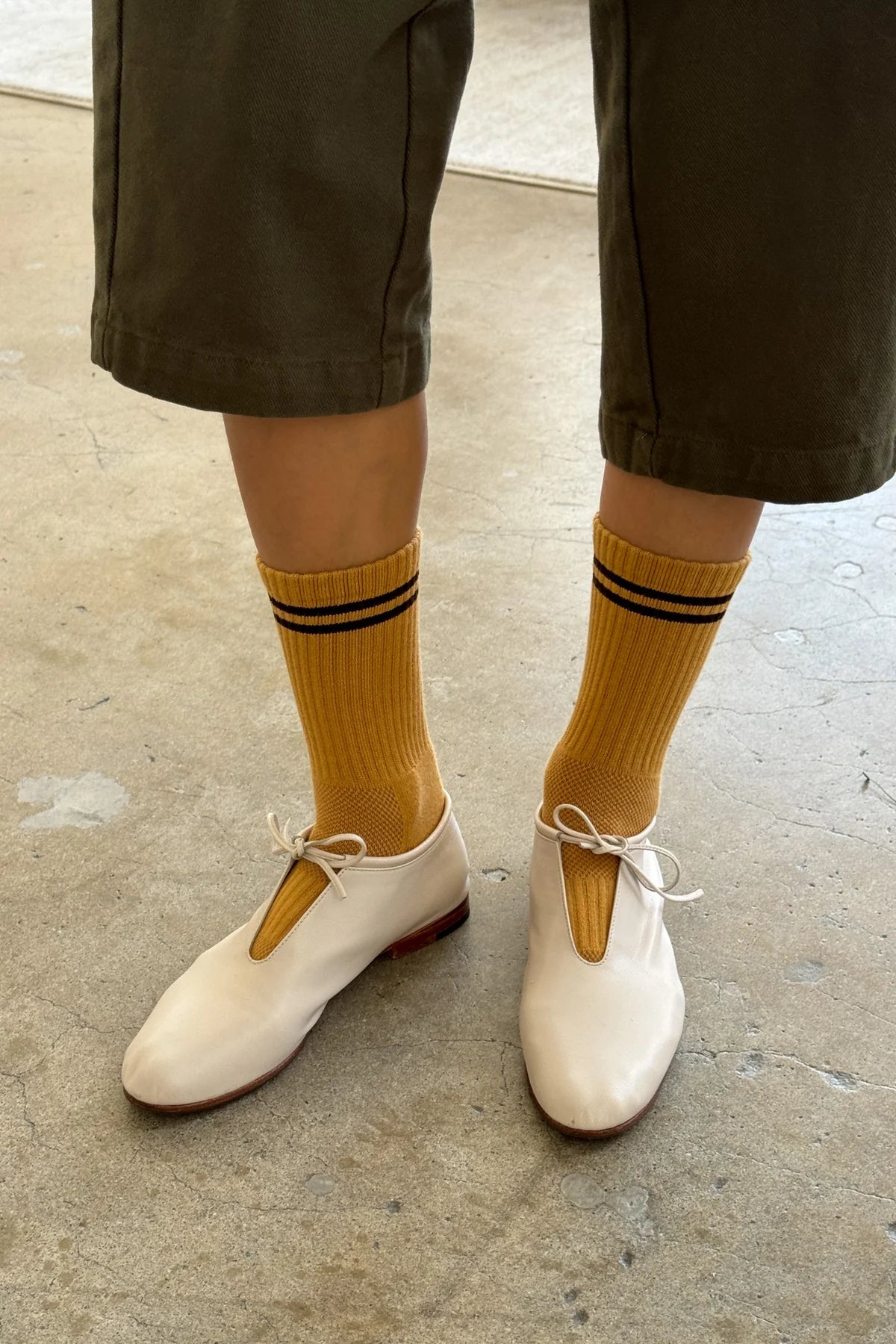 Le Bon Shoppe Boyfriend Sock - Biscotti