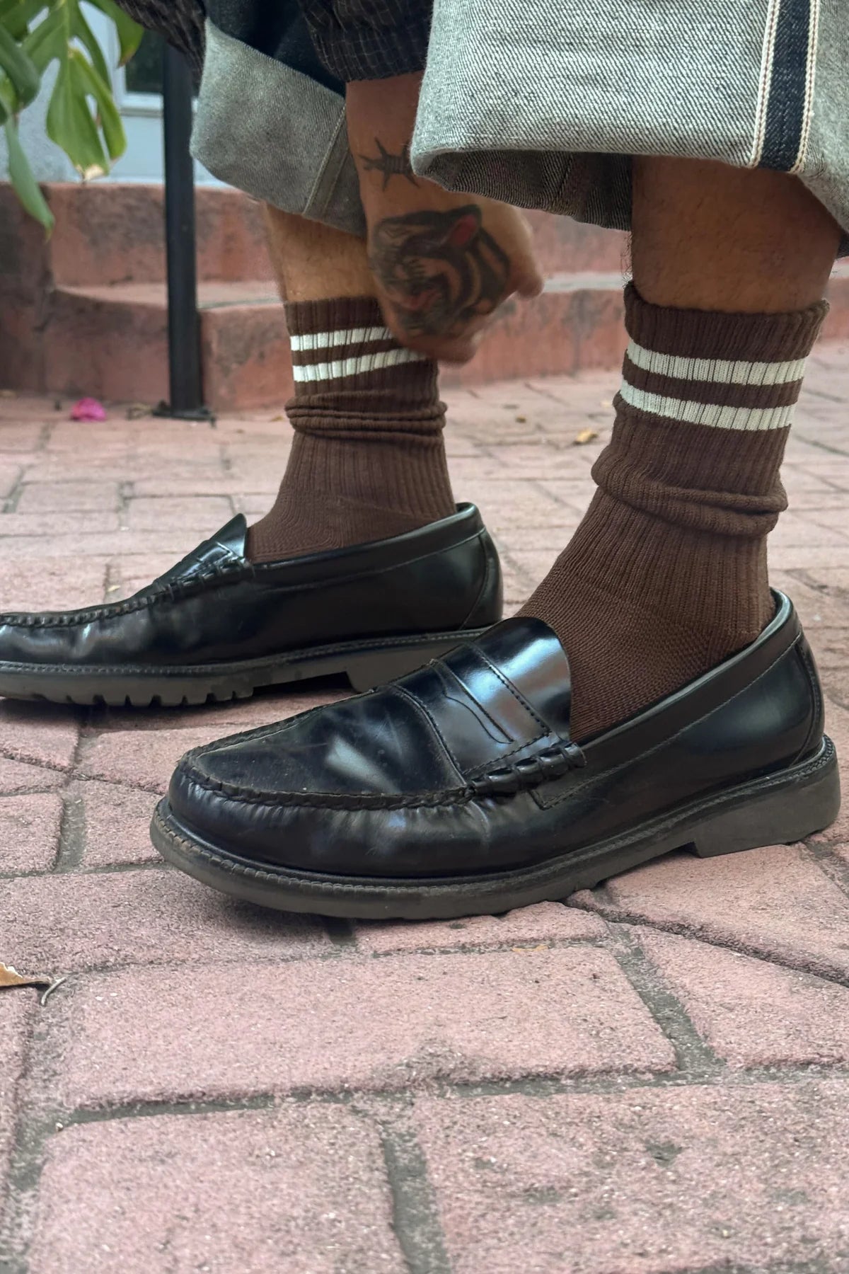 Le Bon Shoppe Boyfriend Sock - Wood