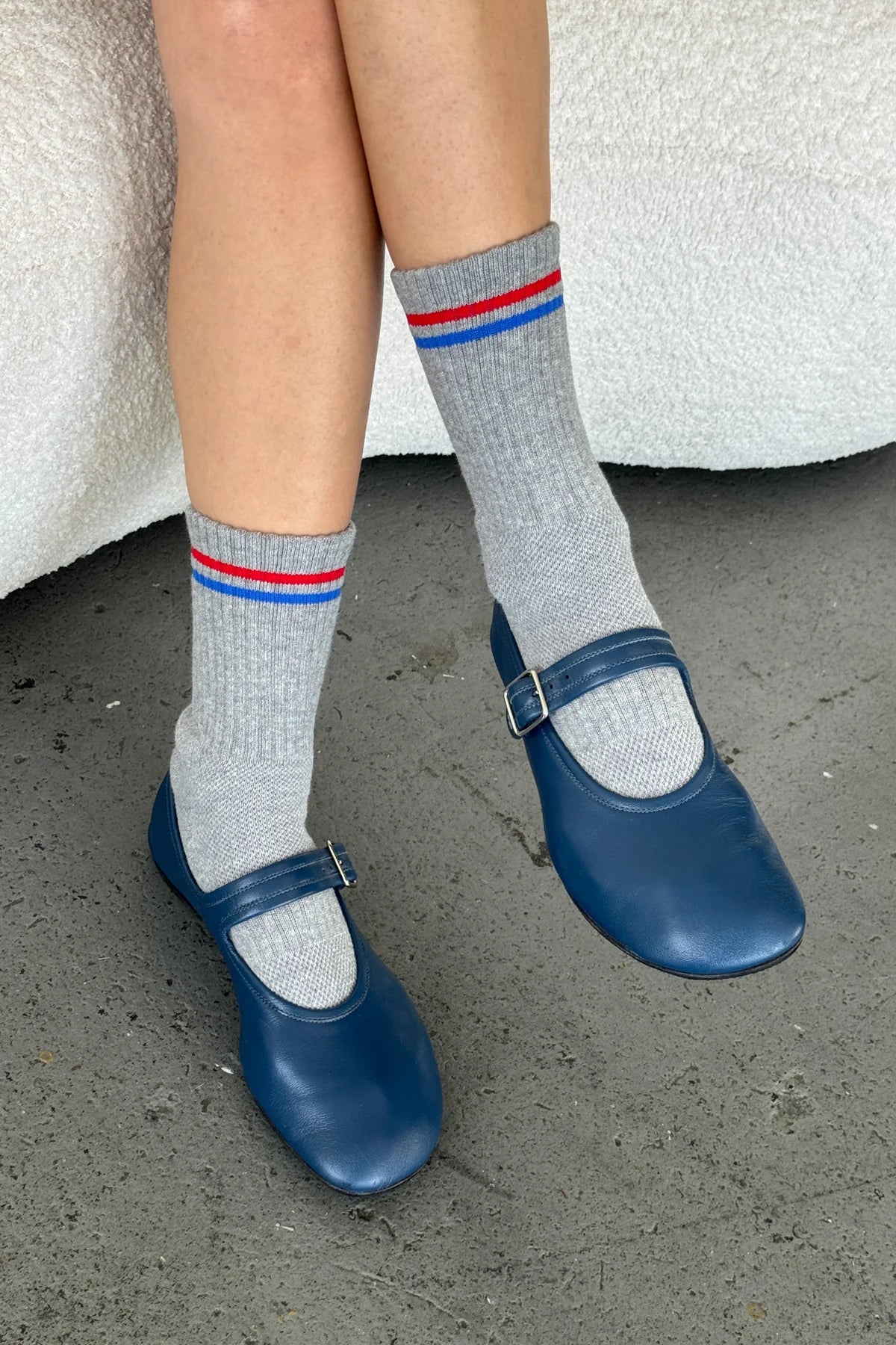 Le Bon Shoppe Boyfriend Sock - True Grey