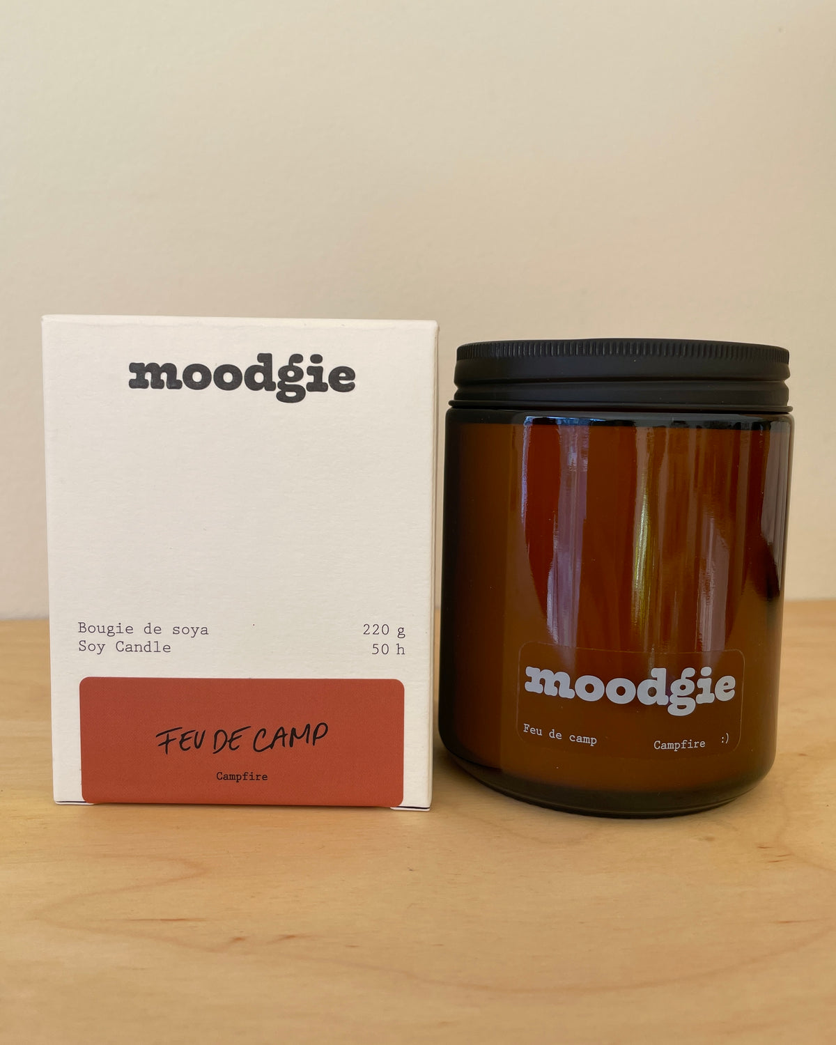Moodgie Soy Candle - Campfire