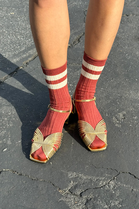 Le Bon Shoppe Her Double Stripe Sock