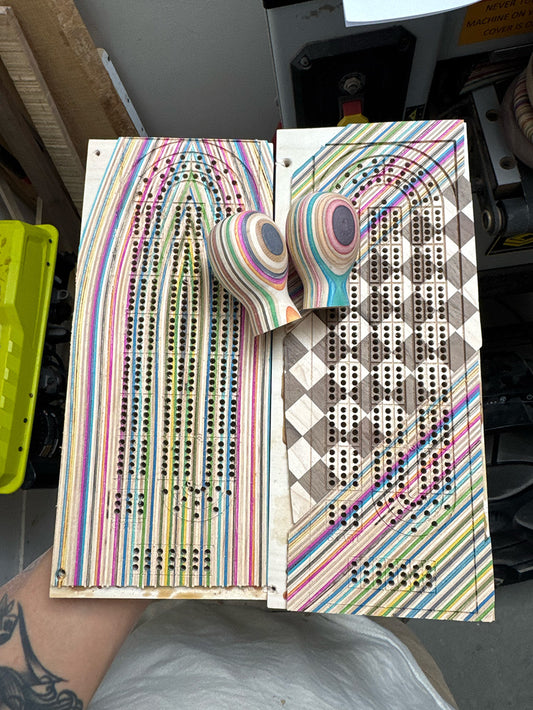 Pre-Sale Cribbage Board!