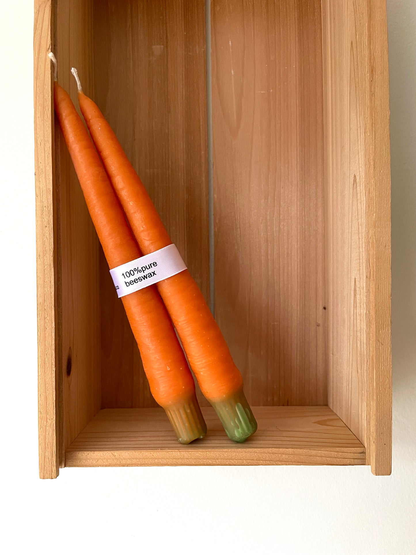 The Wax Studio Tapered Carrot Candles