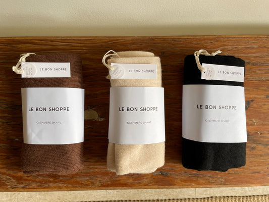 Le Bon Shoppe Cashmere Shawl