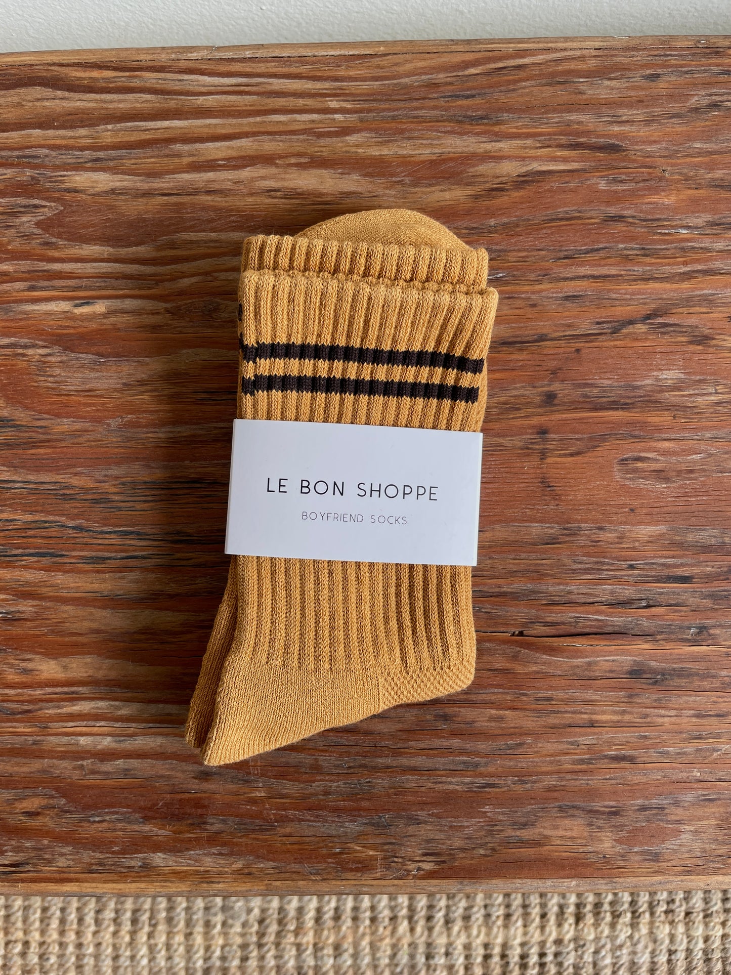 Le Bon Shoppe Boyfriend Sock - Biscotti