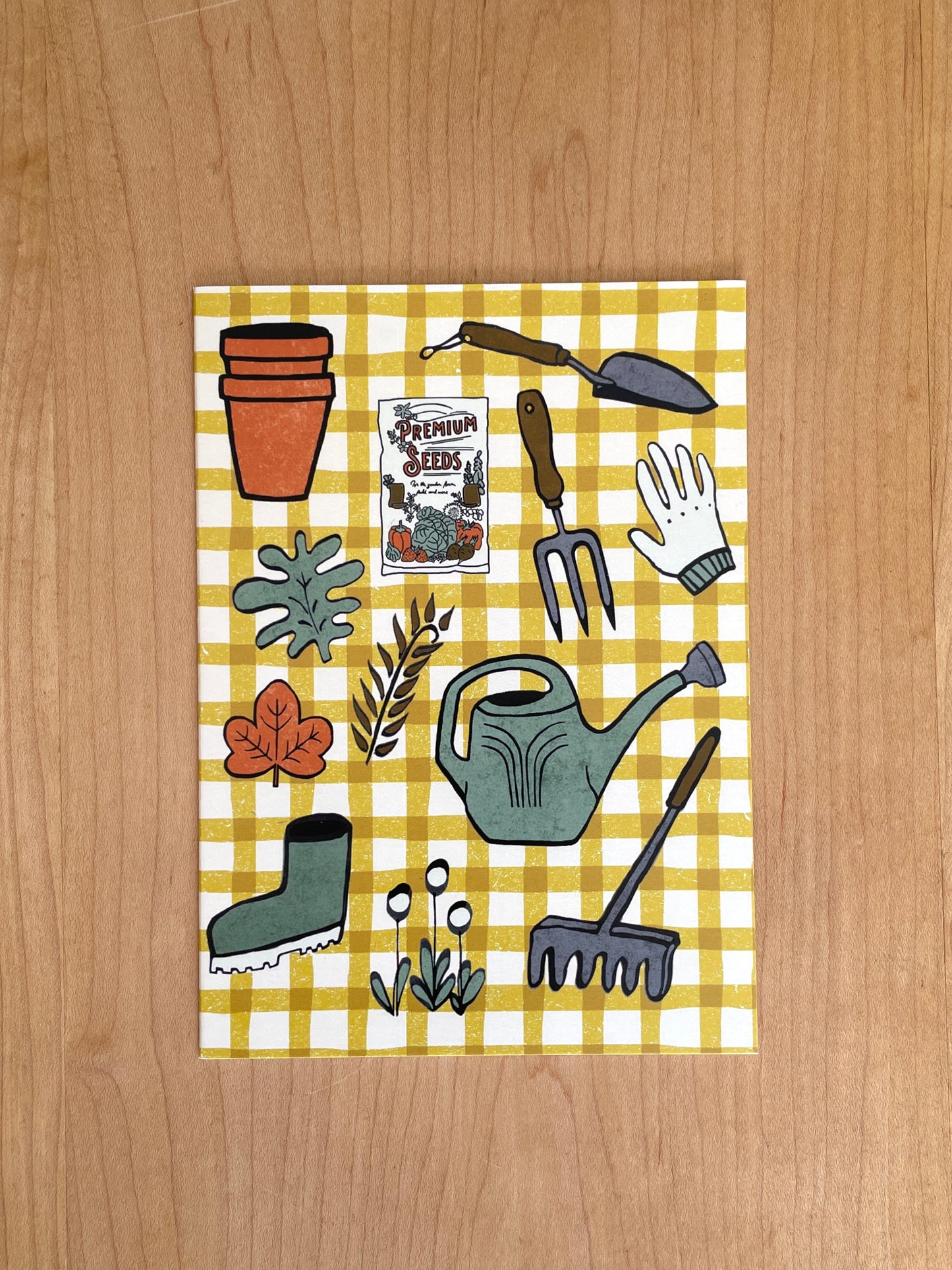 Isatopia - Garden Gingham Card