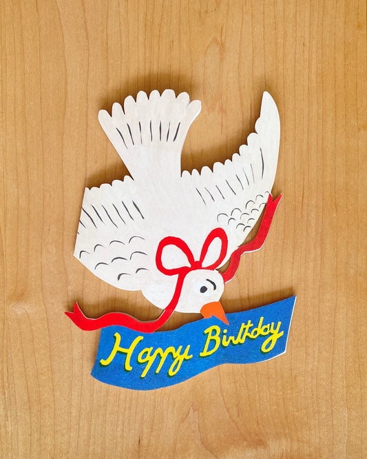 Isatopia - Happy Birthday Bird Card