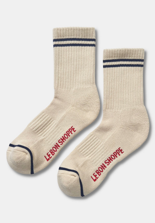 Le Bon Shoppe Boyfriend Sock - Cashew