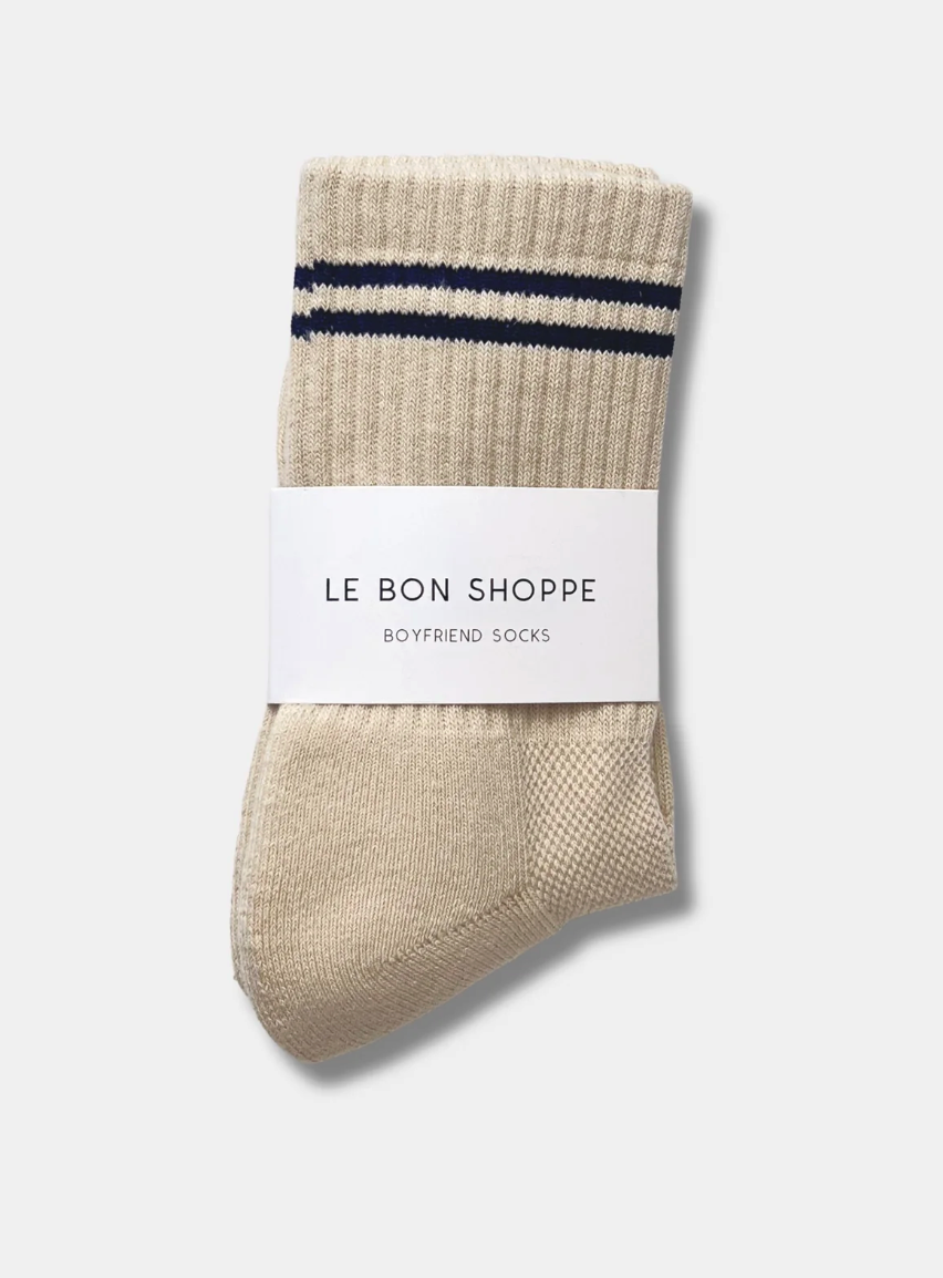 Le Bon Shoppe Boyfriend Sock - Cashew