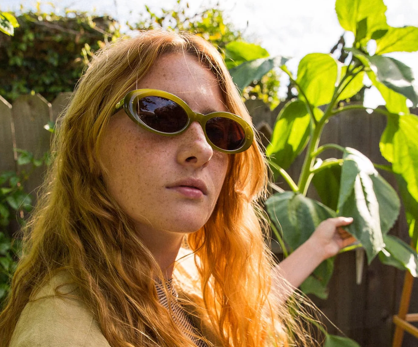 Crap Eyewear - Sweet Leaf - Olive Bio