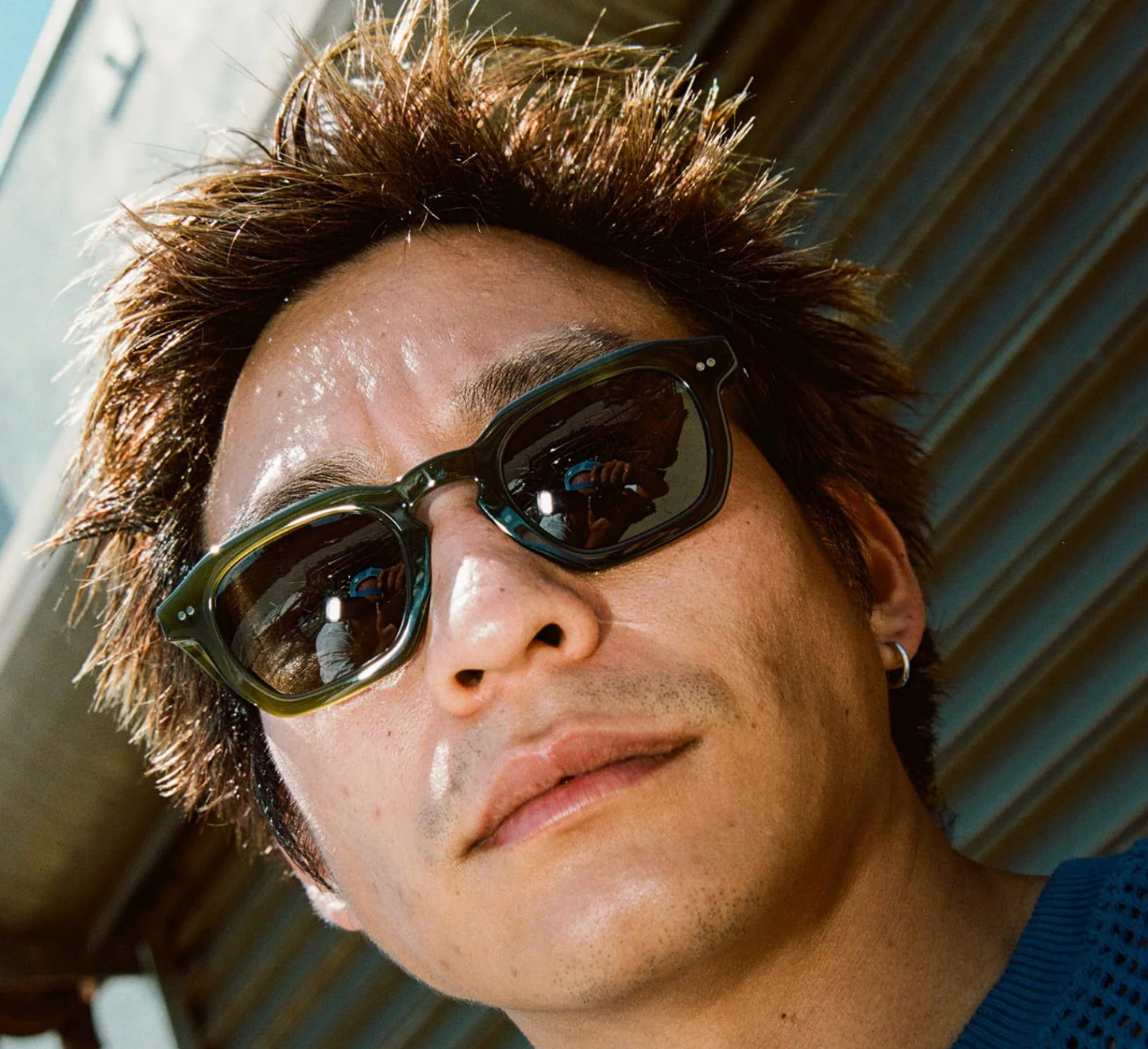 Crap Eyewear - The No Wave - Seaweed Bio / Polarized Smoke