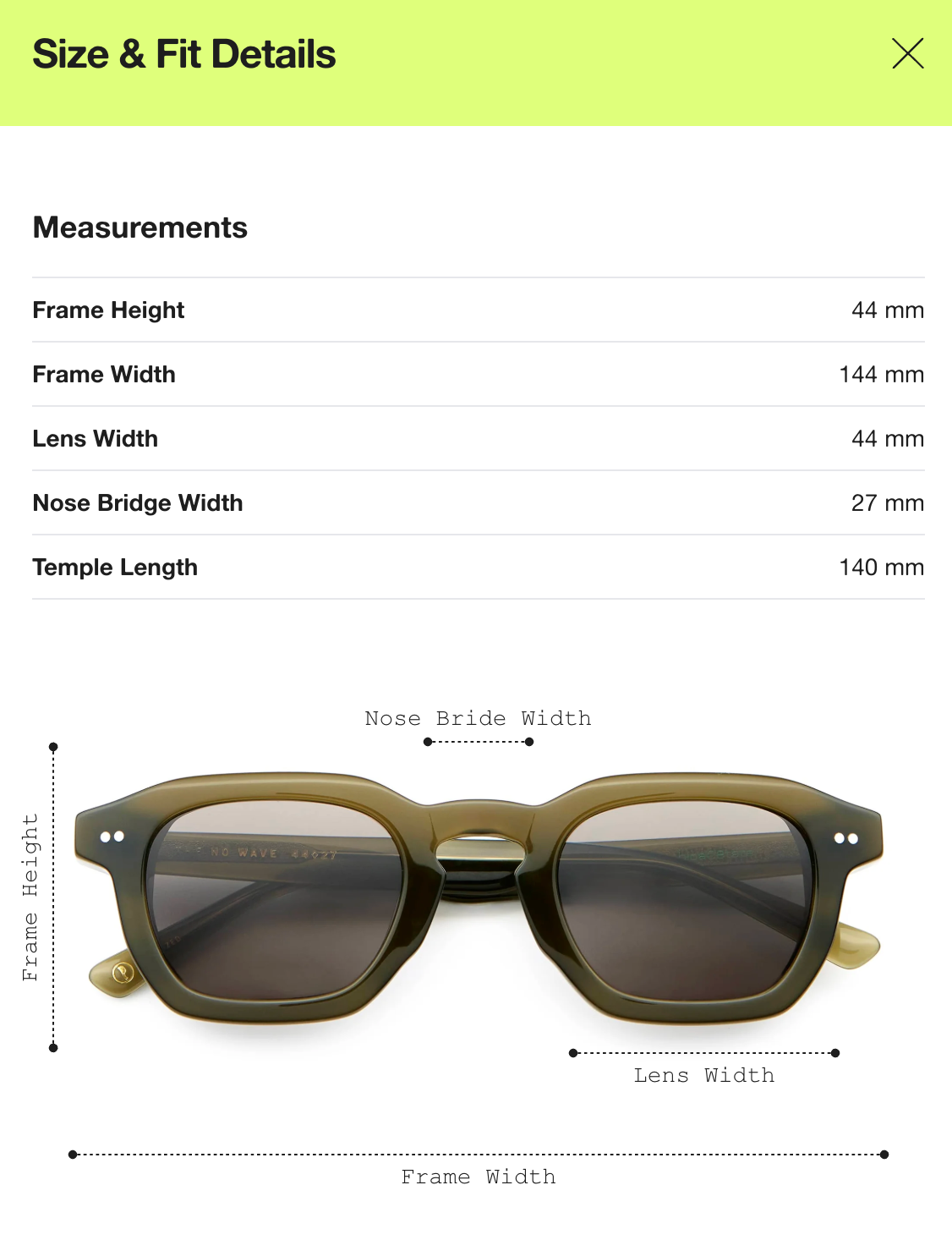Crap Eyewear - The No Wave - Seaweed Bio / Polarized Smoke