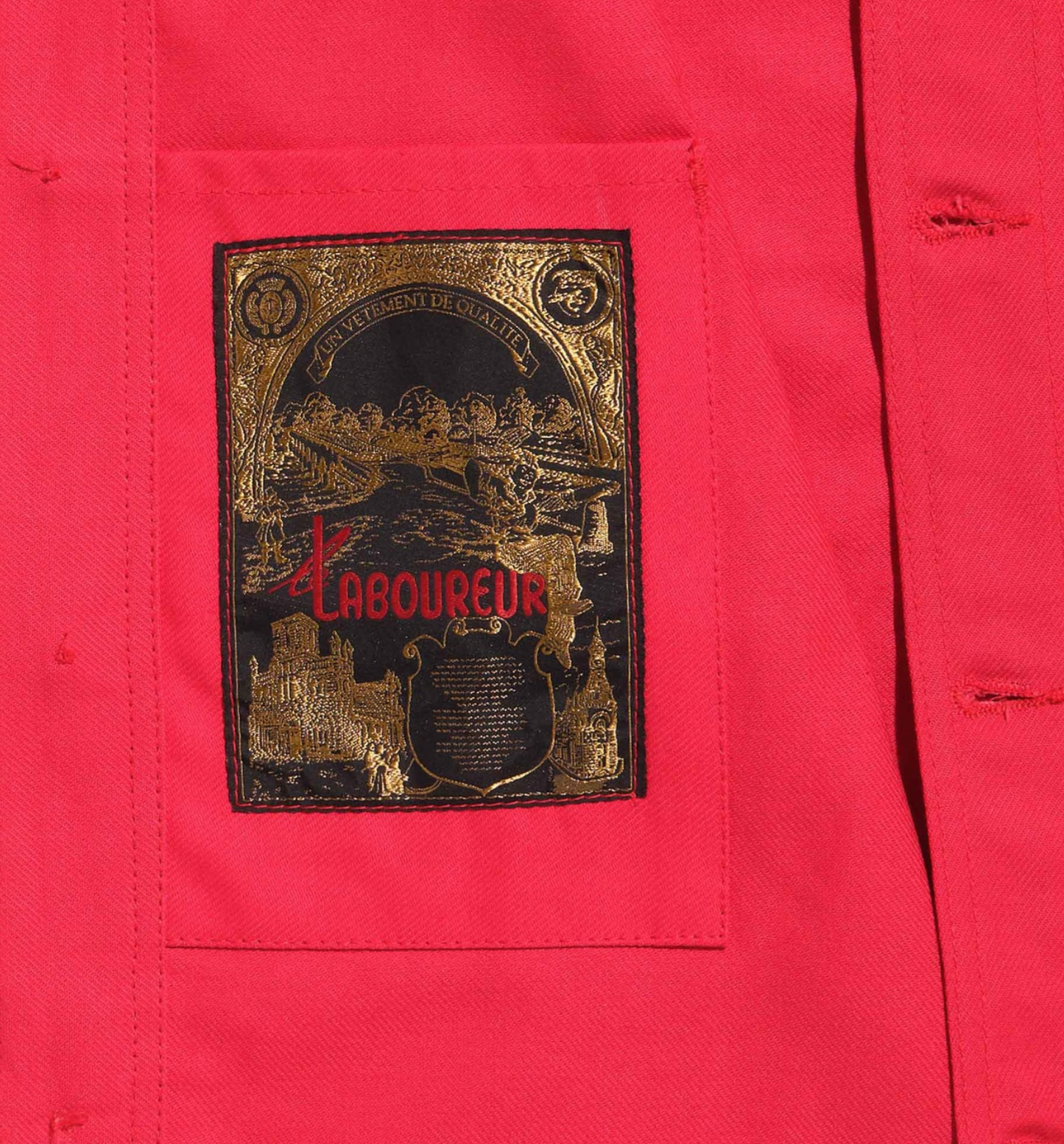 Le Laboureur - Red - French Chore Coat